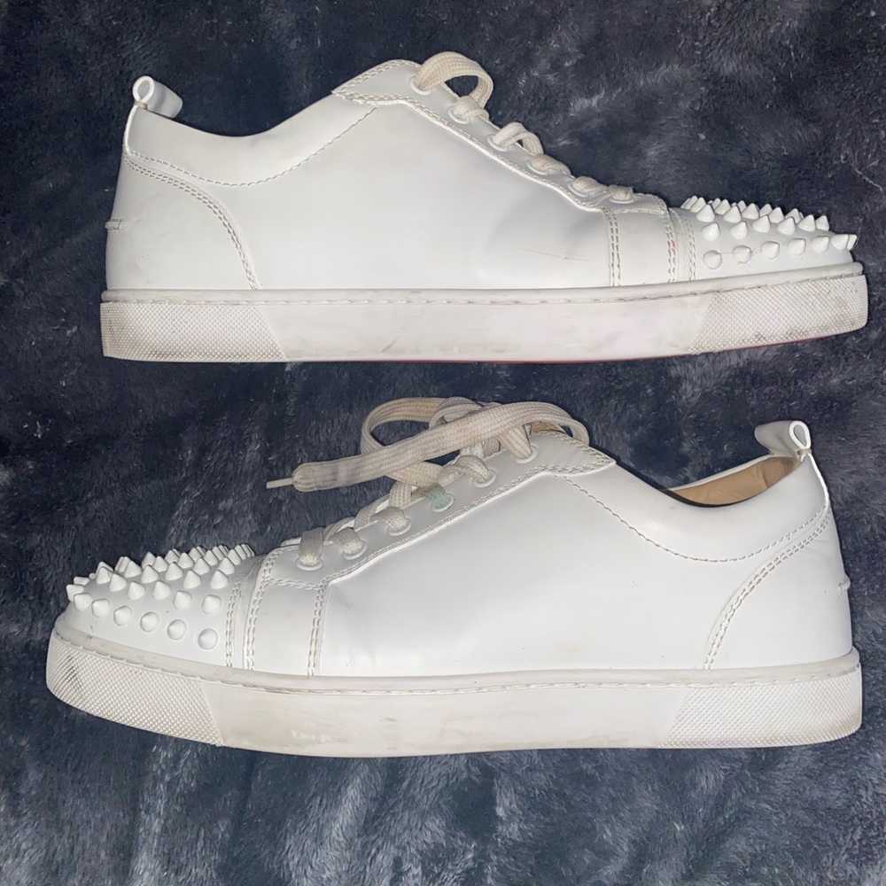 White Christian Louboutin Shoes